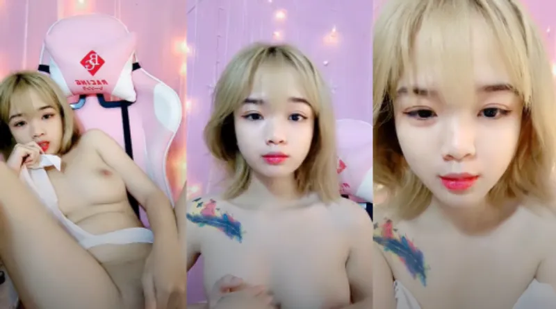 Ghệ việt thủ dâm khoe cu ngon